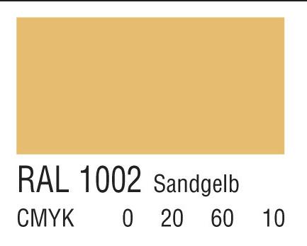 RAL 1002沙黄色