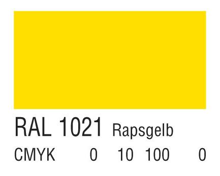 RAL 1021油菜黄