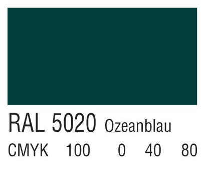 RAL 5020海蓝色