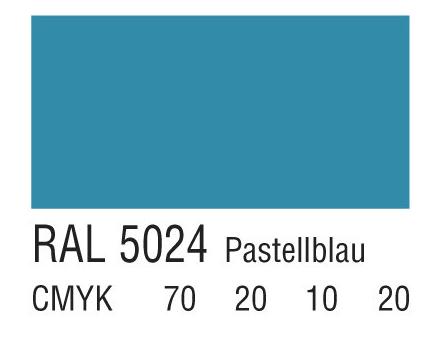 RAL 5024崧蓝蓝色
